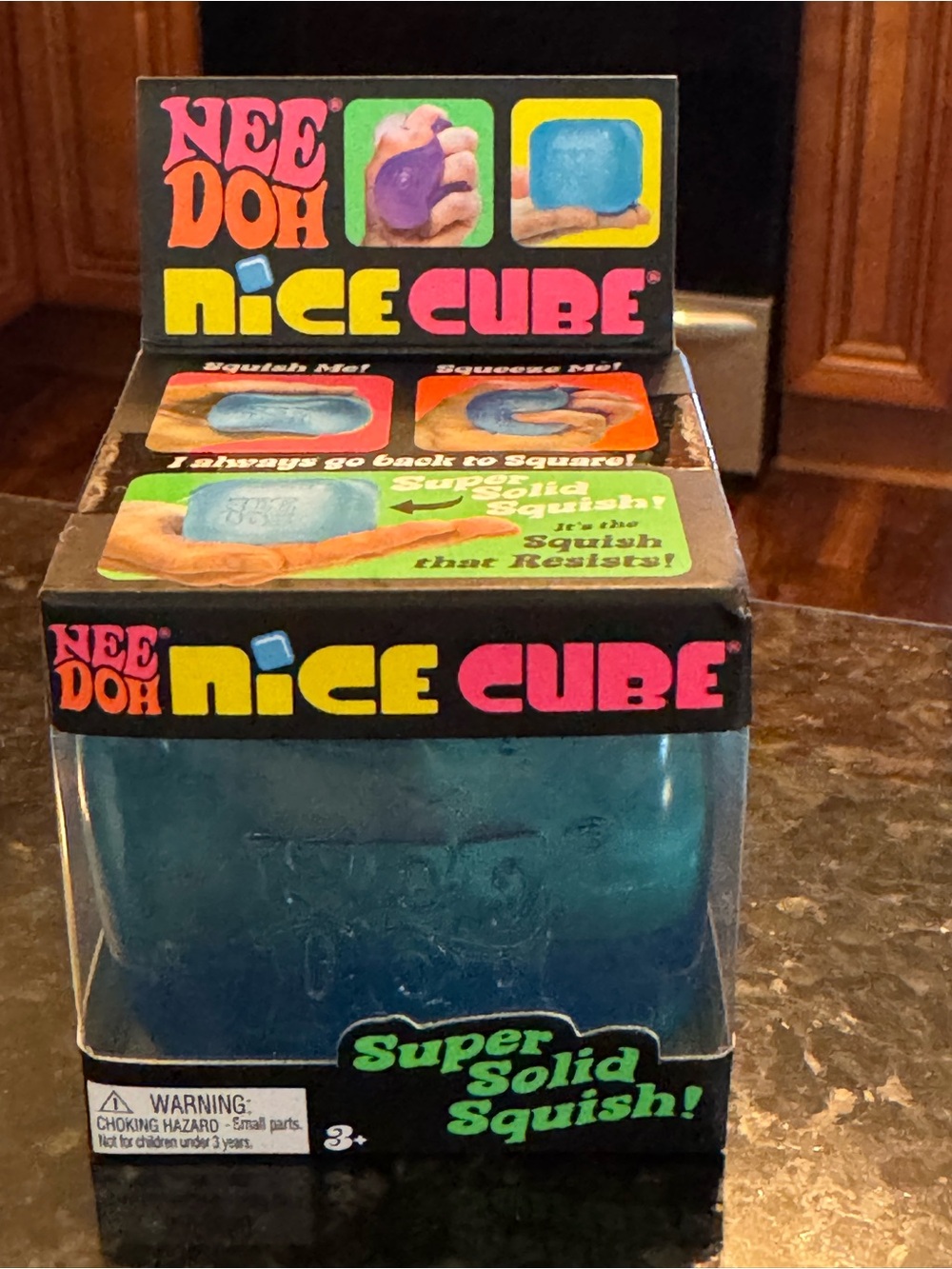 NeeDoh Nice Cube Kids Squishy Toy - Blue
